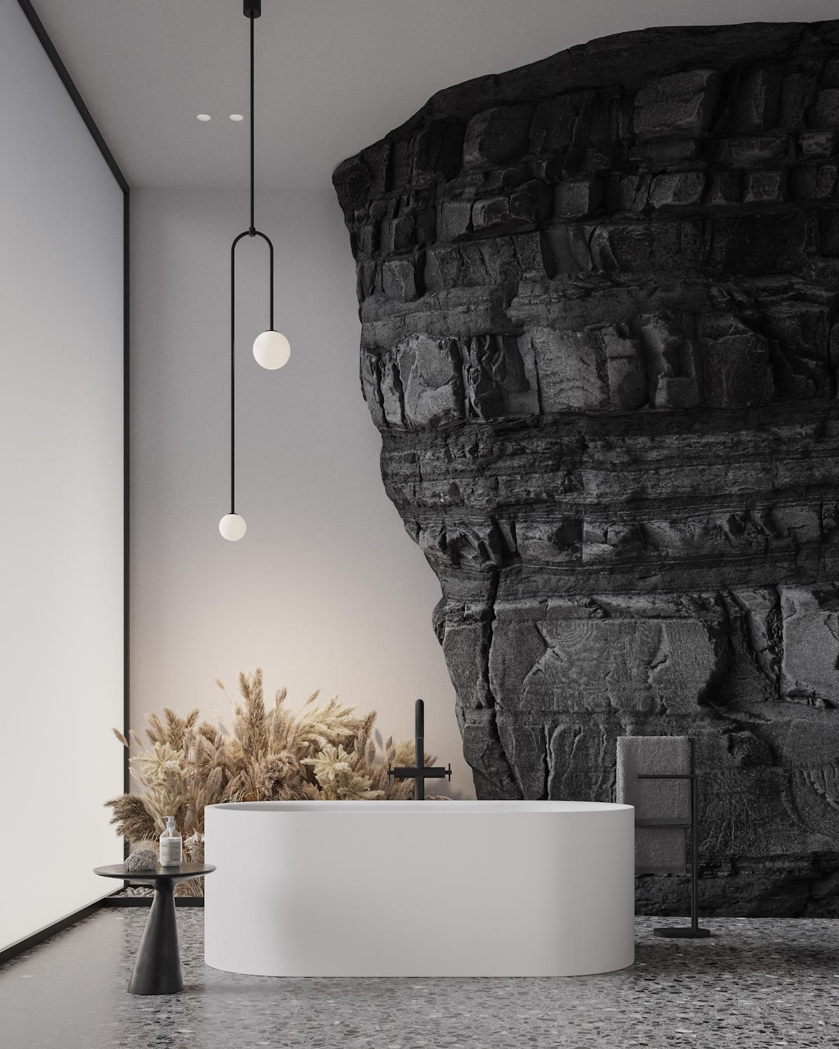 Сила природы и человека: ванная комната в природном стиле