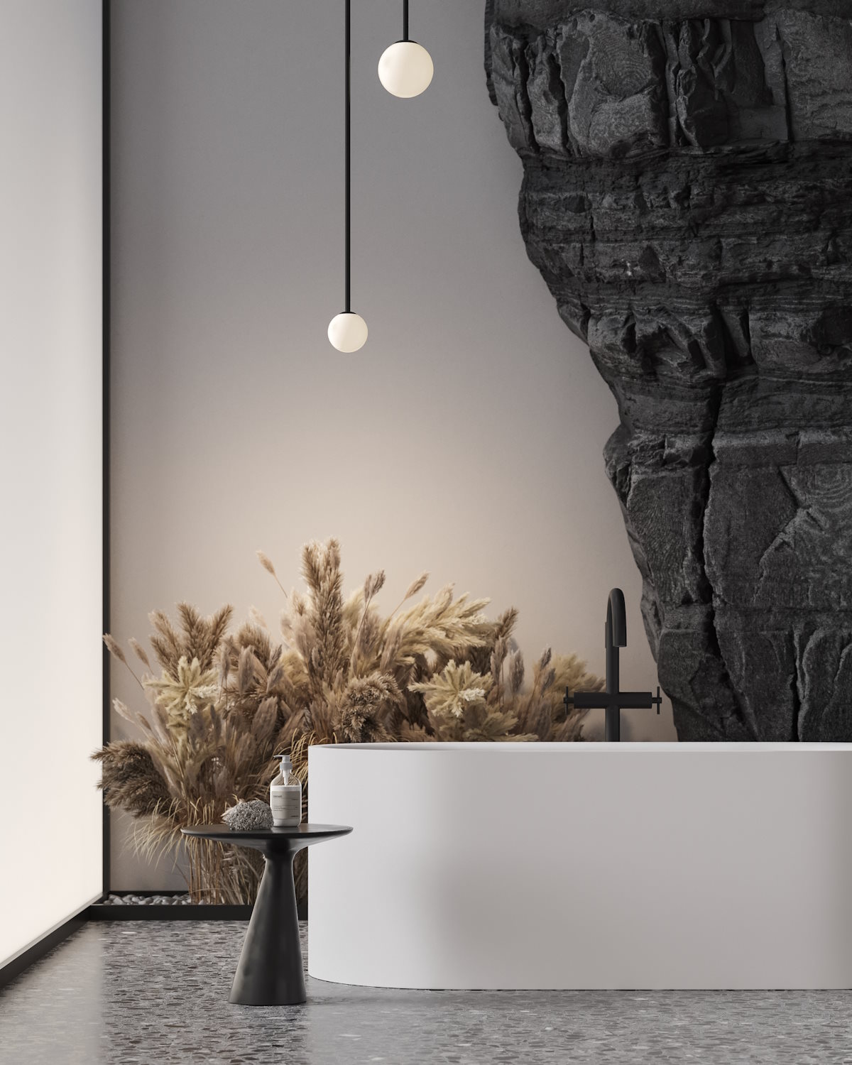 Сила природы и человека: ванная комната в природном стиле