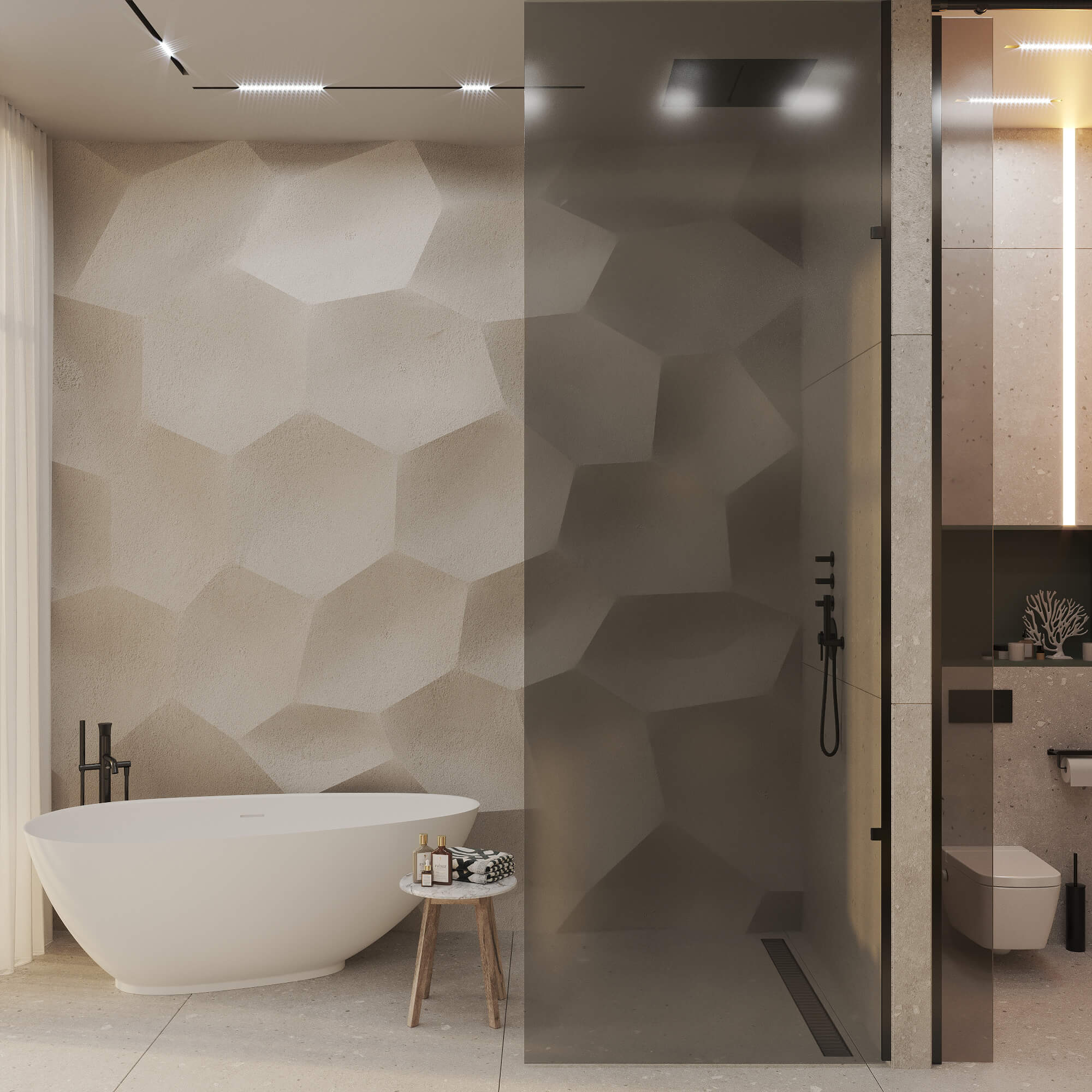 Свет, пронизывающий пространство