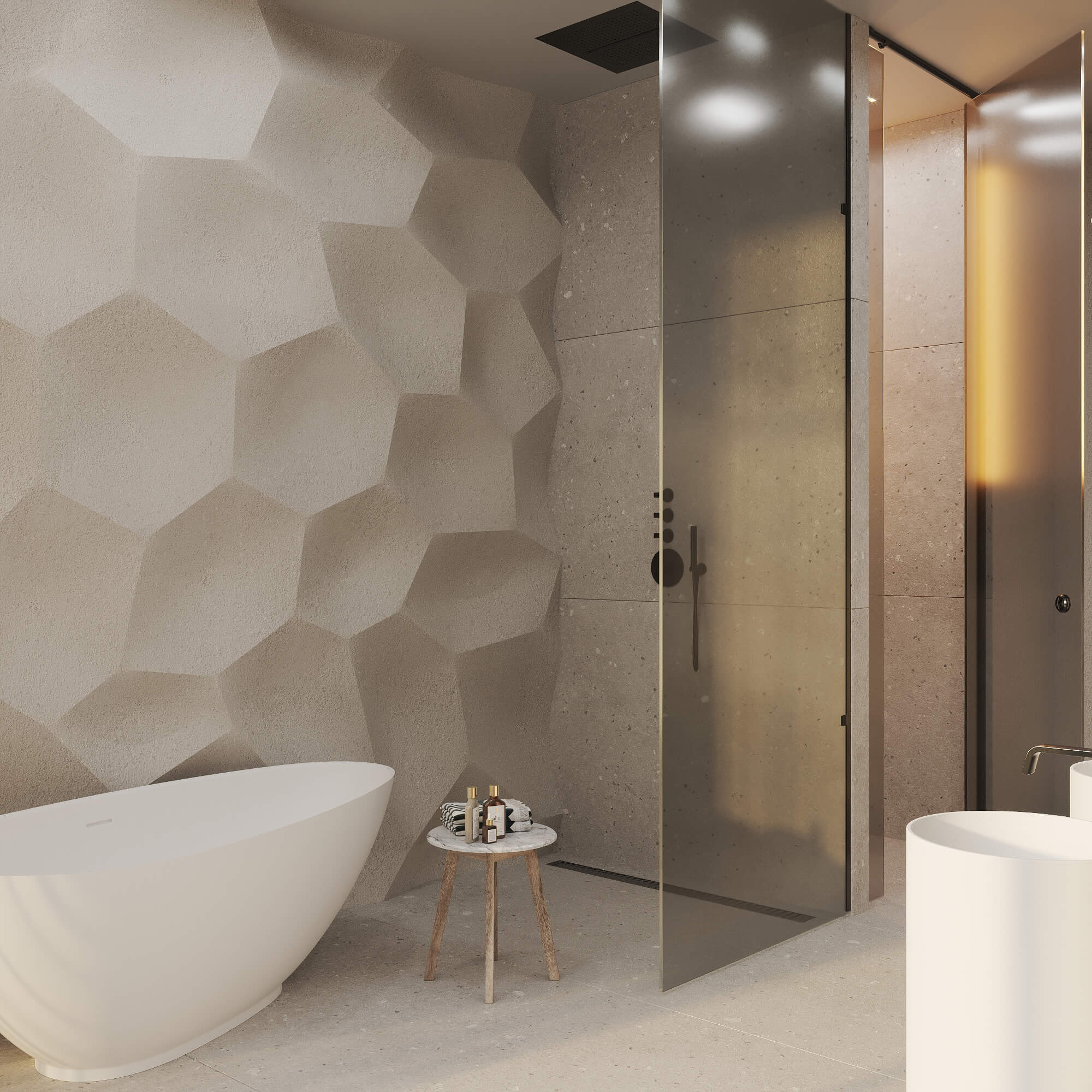 Свет, пронизывающий пространство